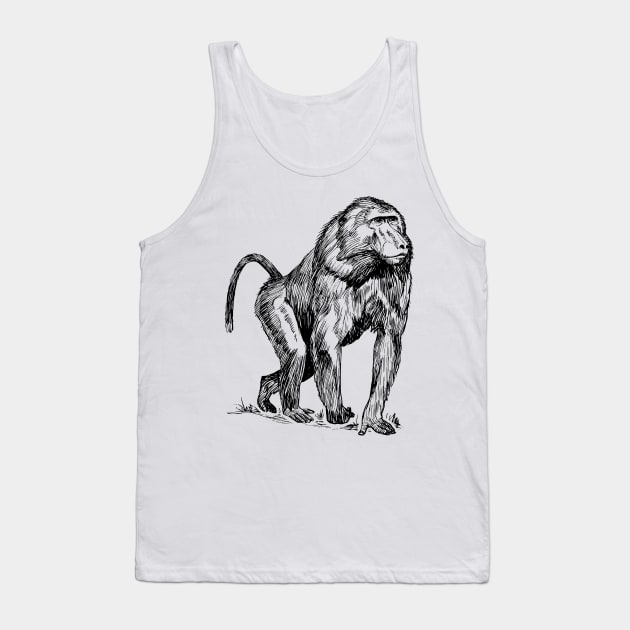 MonkeyTee Tank Top by MineLabel